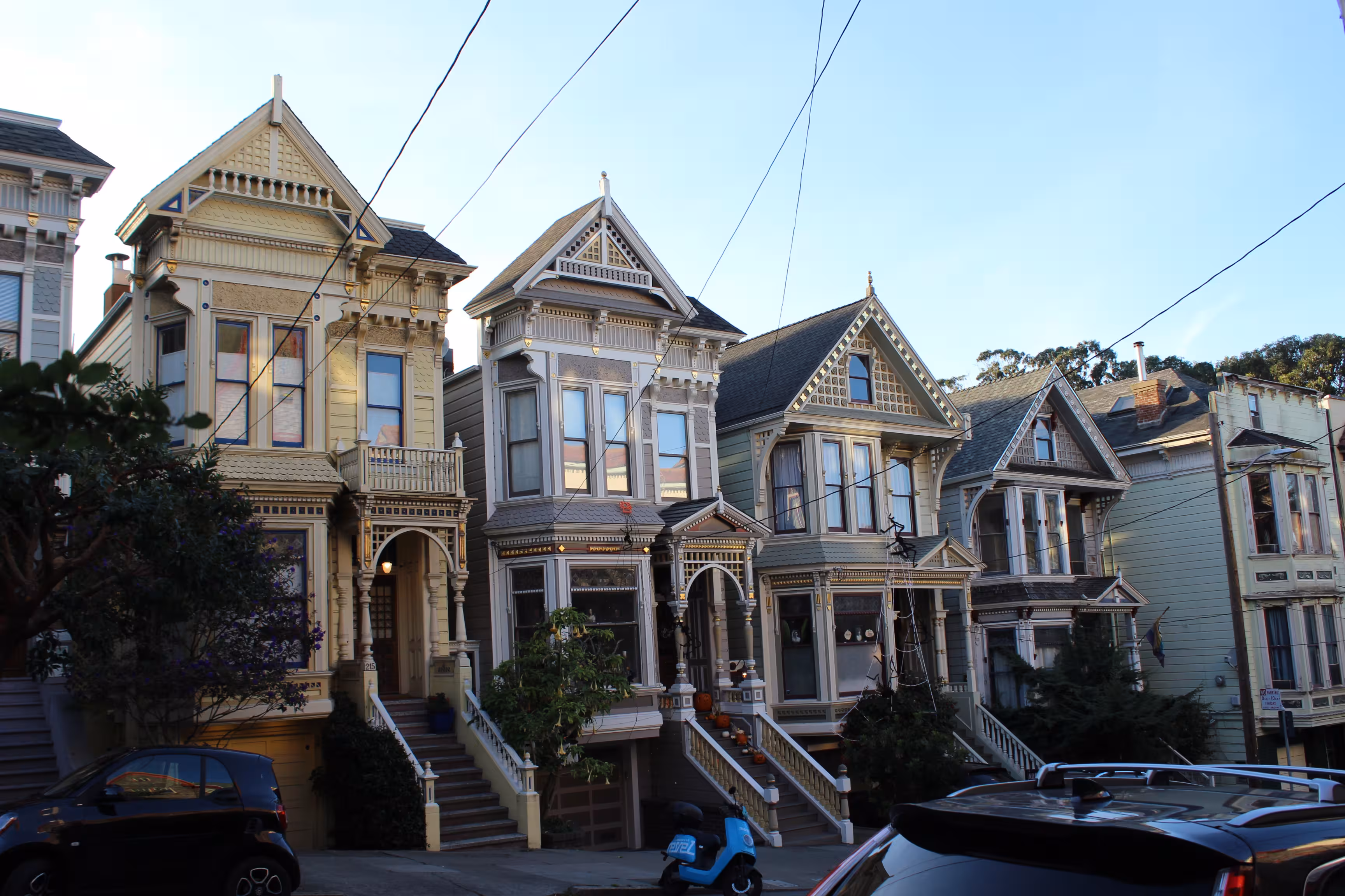 Victorian Houses in Haight Ashbury